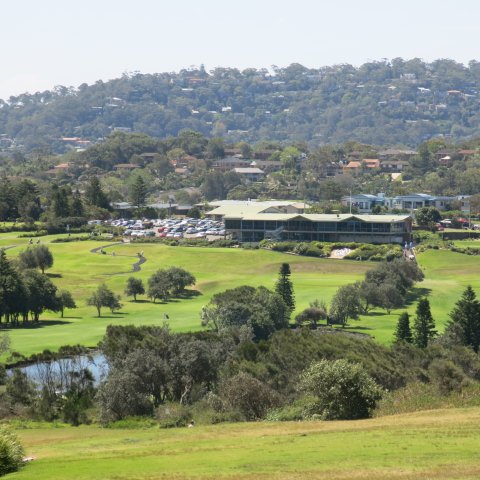 view to Mona Vale Golf Club